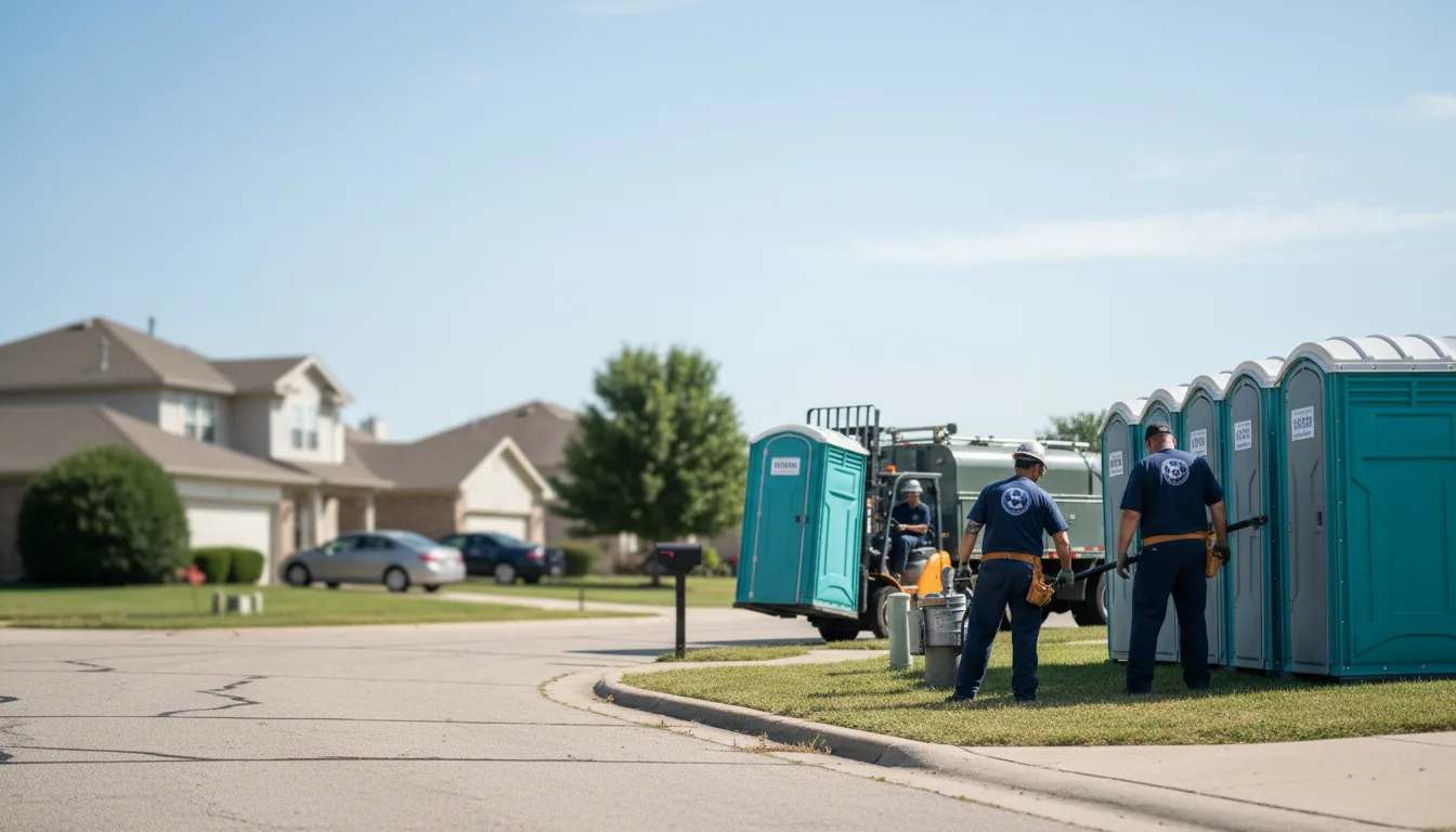 Porta Potty Rental in Smiths Creek, MI near me
